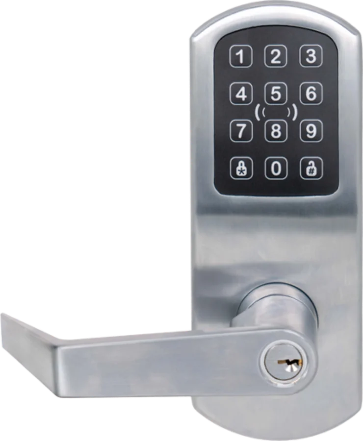PDQ Spirit GTS electronic lever lock with keypad